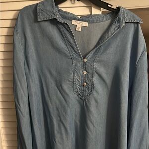 Ann Taylor Sky Blue Tunic